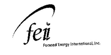 FEII FOCUSED ENERGY INTERNATIONAL, INC.