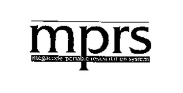 MPRS MEGACODE PORTABLE RESUSCITATION SYSTEM