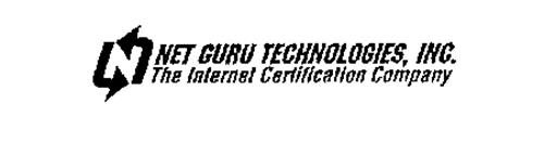 N NET GURU TECHNOLOGIES, INC. THE INTERNET CERTIFICATION COMPANY