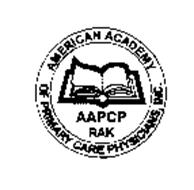 AAPCP RAK AMERICAN ACADEMY OF PRIMARY CARE PHYSICIANS, INC.