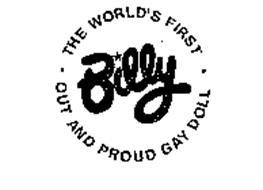 BILLY THE WORLD'S FIRST OUT AND PROUD GAY DOLL
