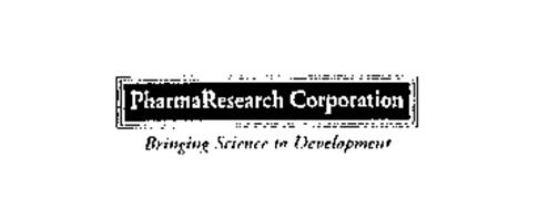 PHARMARESEARCH CORPORATION BRINGING SCIENCE TO DEVELOPMENT