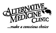 ALTERNATIVE MEDICINE CLINIC...MAKE A CONSCIOUS CHOICE