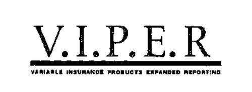 V.I.P.E.R. VARIABLE INSURANCE PRODUCTS EXPANDED REPORTING