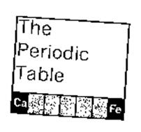 THE PERIODIC TABLE CA FE