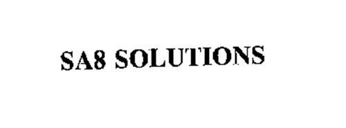 SA8 SOLUTIONS