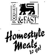 HOMESTYLE MEALS TO GO! FOOD LION & FAST