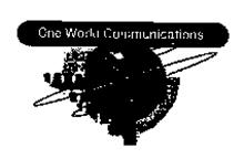 ONE WORLD COMMUNICATIONS