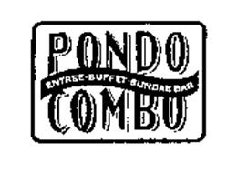 PONDO COMBO ENTREE BUFFET SUNDAE BAR