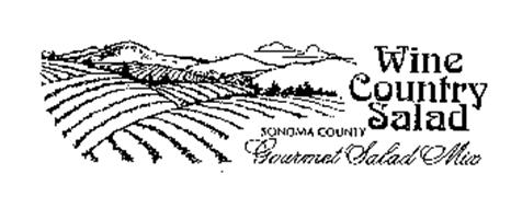 WINE COUNTRY SALAD SONOMA COUNTY GOURMET SALAD MIX