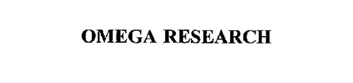 OMEGA RESEARCH