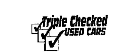 TRIPLE CHECKED USED CARS