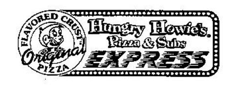 HUNGRY HOWIE'S PIZZA & SUBS EXPRESS ORIGINAL FLAVORED CRUST PIZZA