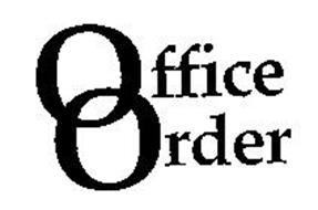 OFFICE ORDER