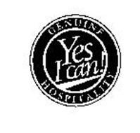 YES I CAN! GENUINE HOSPITALITY