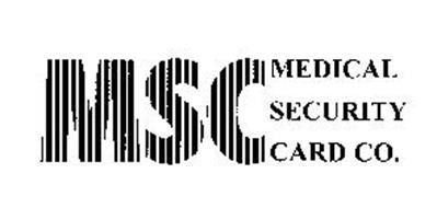 MSC MEDICAL SECURITY CARD CO.