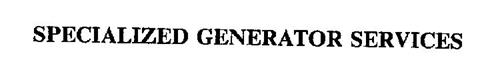 SPECIALIZED GENERATOR SERVICES