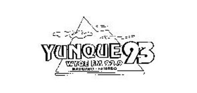 YUNQUE 93 WYQE FM 92.9 NAGUABO FAJARDO