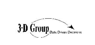 3-D GROUP DATA DRIVEN DECISIONS