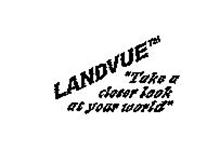 LANDVUE "TAKE A CLOSER LOOK AT YOUR WORLD"