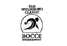 THE WOLFEBORO CLASSIC BOCCE TOURNAMENT