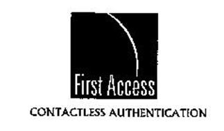 FIRST ACCESS CONTACTLESS AUTHENTICATION