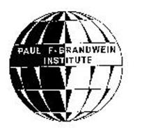 PAUL F-BRANDWEIN INSTITUTE