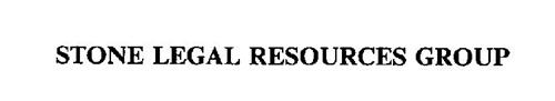 STONE LEGAL RESOURCES GROUP