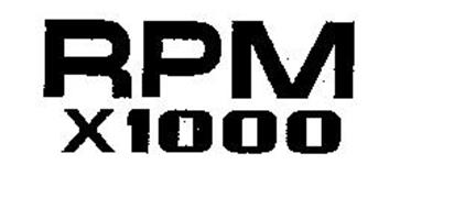 RPM X1000