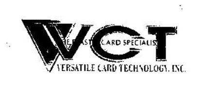 VCT VERSATILE CARD TECHNOLOGY, INC.