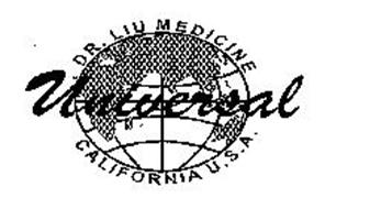 DR. LIU MEDICINE UNIVERSAL CALIFORNIA U.S.A.