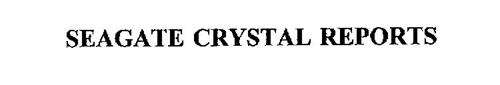 SEAGATE CRYSTAL REPORTS