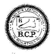BOARD FOR CERTIFICATION IN PEDORTHICS INC B.C.P. RX