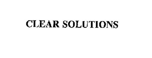 CLEAR SOLUTIONS