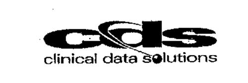CDS CLINICAL DATA SOLUTIONS