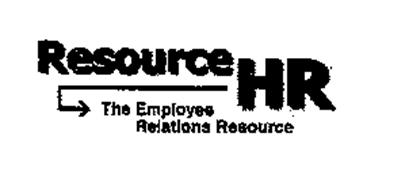 RESOURCE HR THE EMPLOYEE RELATIONS RESOURCE
