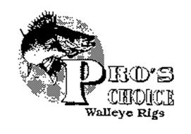 PRO'S CHOICE WALLEYE RIGS