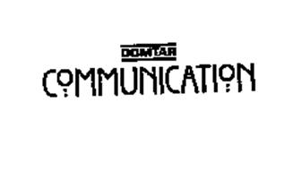 DOMTAR COMMUNICATION