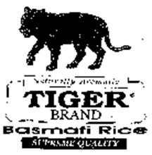 NATURALLY AROMATIC TIGER BRAND BASMATI RICE SUPREME QUALITY