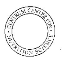 CENTRUM CENTER FOR NUTRITION SCIENCE