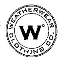 WEATHERWEAR CLOTHING CO. & W
