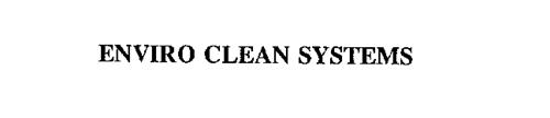 ENVIRO CLEAN SYSTEMS