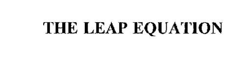 THE LEAP EQUATION