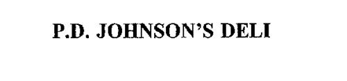 P.D. JOHNSON'S DELI