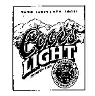 SAME TASTE / NEW LOOK! COORS LIGHT PREMIUM BEER A TASTE BORN HIGH IN THE ROCKY MOUNTAINS