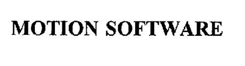 MOTION SOFTWARE