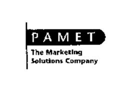 PAMET THE MARKETING SOLUTIONS COMPANY