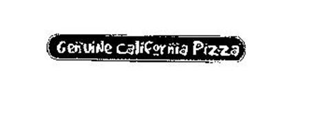 GENUINE CALIFORNIA PIZZA