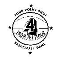 FOUR POINT SHOT 4 FROM THE FLOOR BASKETBALL GAME