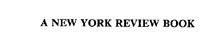 A NEW YORK REVIEW BOOK